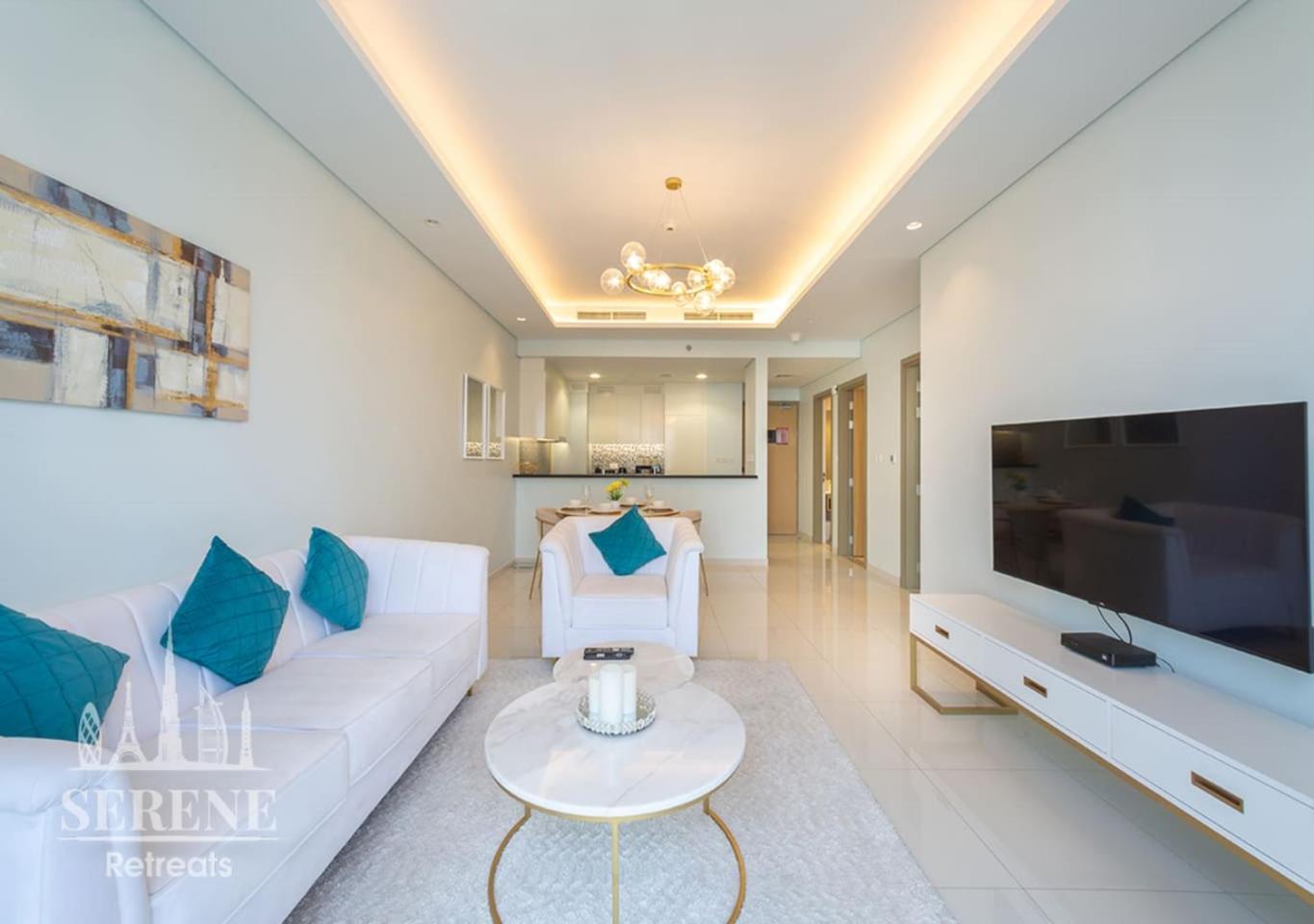 Serene Retreats Paramount 2 Bed Flat With Burj View Lejlighed Dubai Eksteriør billede