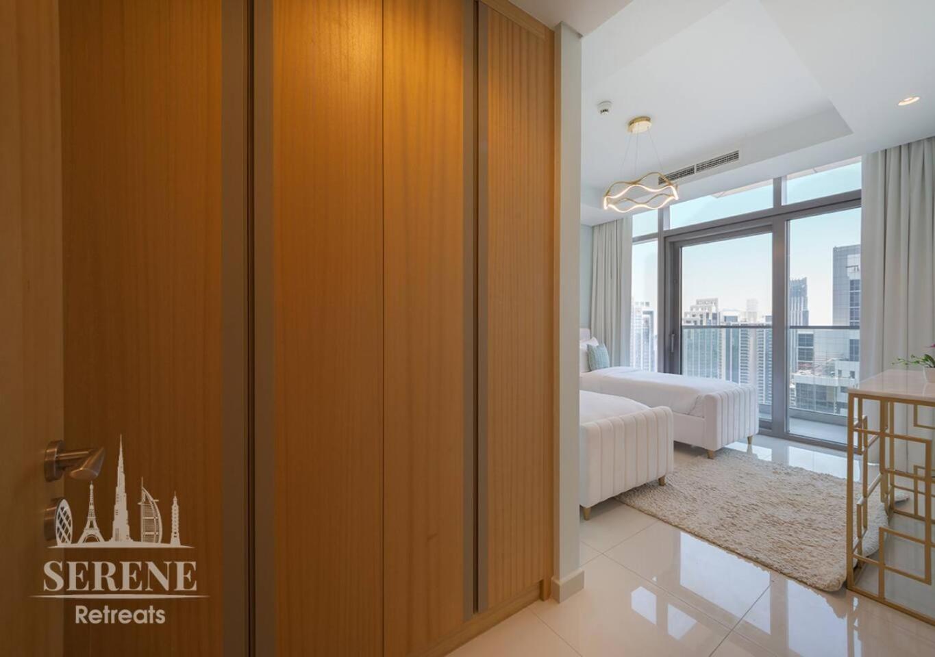 Serene Retreats Paramount 2 Bed Flat With Burj View Lejlighed Dubai Eksteriør billede