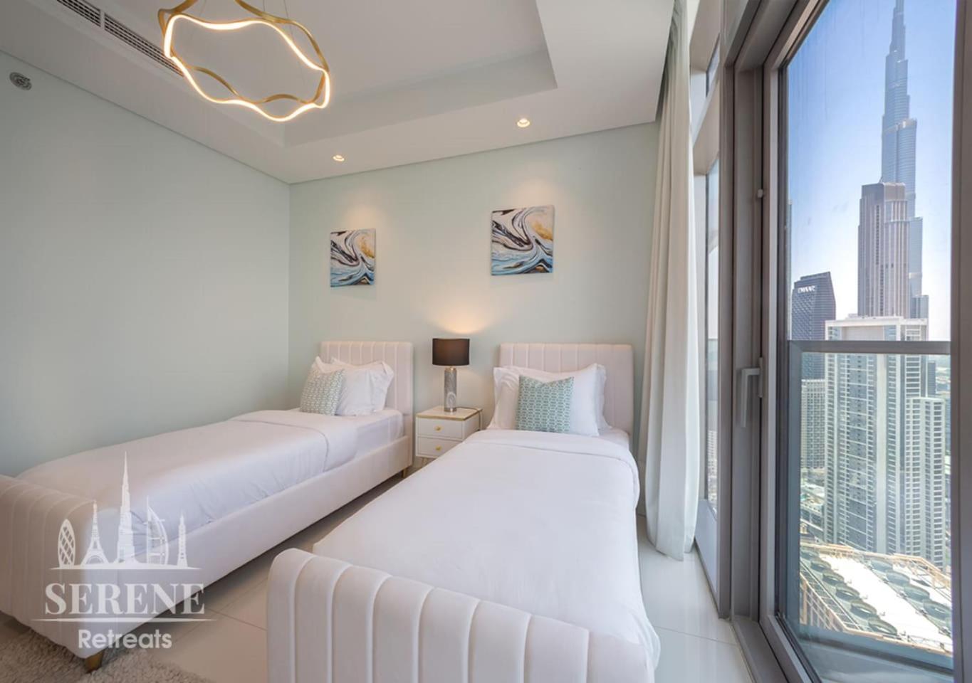 Serene Retreats Paramount 2 Bed Flat With Burj View Lejlighed Dubai Eksteriør billede