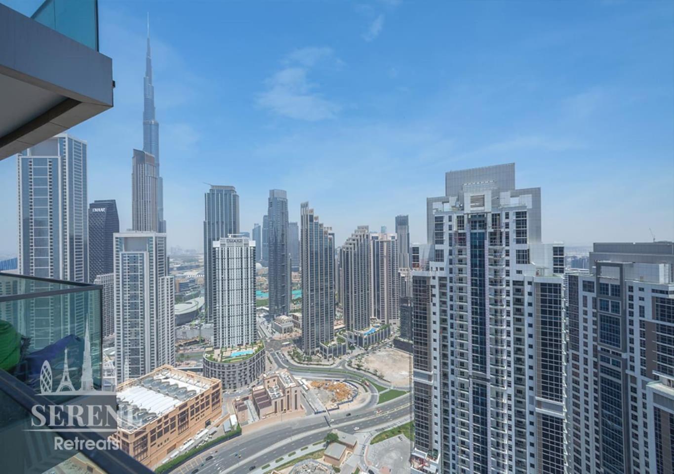 Serene Retreats Paramount 2 Bed Flat With Burj View Lejlighed Dubai Eksteriør billede